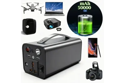 Портативний зарядний пристрій 200Вт, POWER BANK 50000мАч