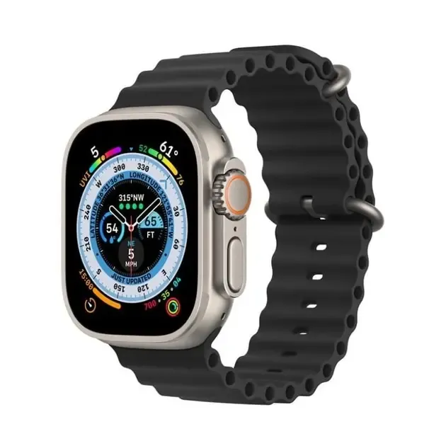 Смарт годинник L8 Ultra Max 49 mm 1:1 Apple Watch! AMOLED.Преміум якість. Є гвинти та фіксатор ремінця