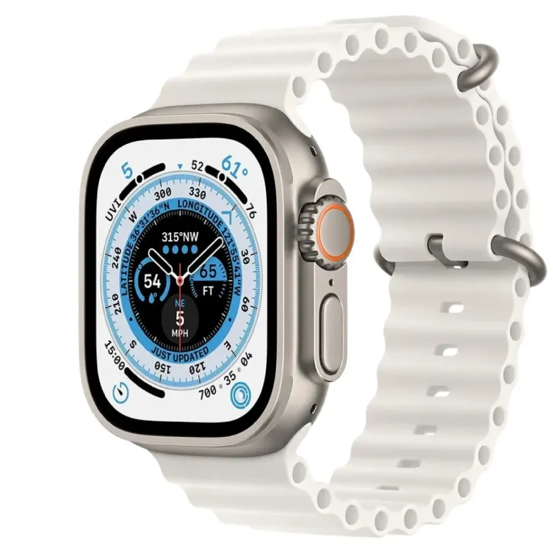 Смарт годинник L8 Ultra Max 49 mm 1:1 Apple Watch! AMOLED.Преміум якість. Є гвинти та фіксатор ремінця