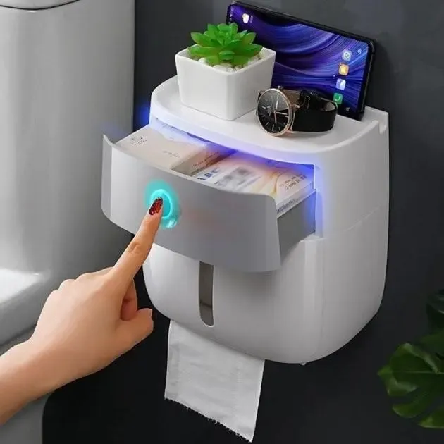 Тримач для туалетного паперу паперових рушників Towel Holder Ecoco
