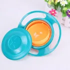 Дитяча тарілка-непроливайка "Universal Gyro Bowl", тарілка непроливайка неваляшка, посуд для дітей