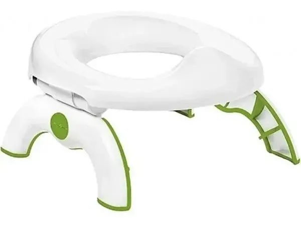Дитячий дорожній горщик-туалет трансформер Go Potty 2в1