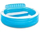 Дитячий м'який надувний басейн Intex 57190 (224х216х76см)