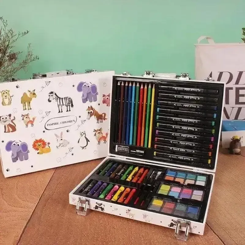 Дитячий набір водних олівців та маркерів NO:001