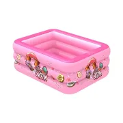 Дитячий надувний басейн з бульбашковим дном, дитячий басейн для малюків, дитячий басейн для ігор ice cream