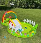 Дитячий надувний ігровий центр Intex 57154 Мій сад 290х180х104 см