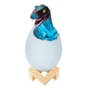 Дитячий світильник SUNROZ 3D Dinosaur Lamp лампа-нічник "Динозаврик у яйці" з пультом ДУ
