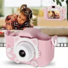 Дитячий цифровий фотоапарат Smart Kids Kitty з 2" екраном 20Мп у силіконовому чохлі "Кішечка" із вбудованими іграми
