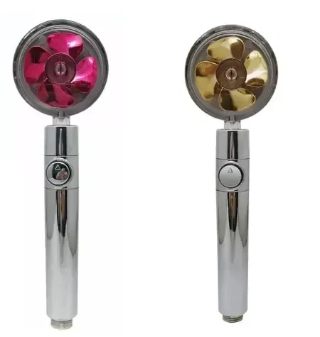 Душова насадка-турболейка з турбонаддувом 360 градусів