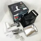 Електром'ясорубка із соковижималкою Rainberg RB-679 3000Вт із насадками для ковбаси