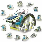 Електронний конструктор робот Solar Robot Original 13 в 1 на сонячних батареях
