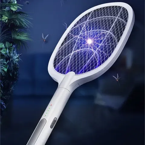 Електрична мухобійка-пастка ELITE LUX EL-2062 (KLZ918) з УФ-лампою і USB-портом для зарядки Біла