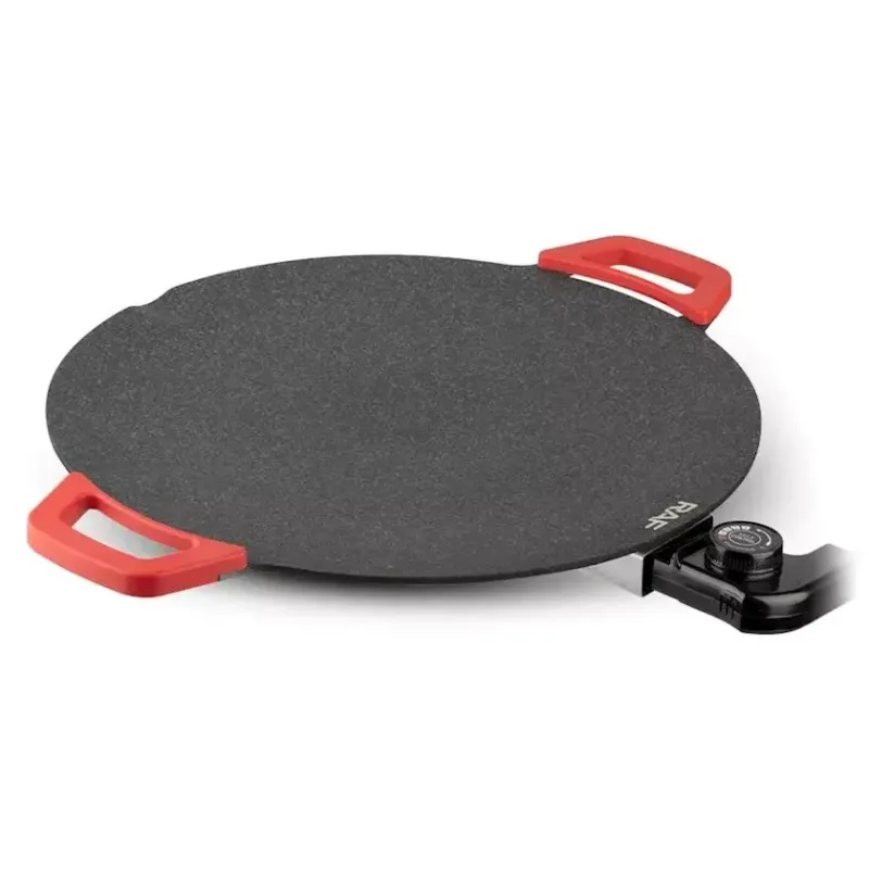 Електрична сковорода 36 см із ручками на 1800Вт із антипригарним покриттям RAF R.5304