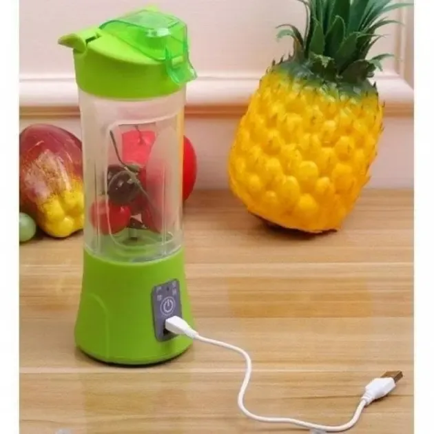Фітнес-блендер Smart Juice Cup Fruits Портативний міксер, шейкер із USB-зарядкою