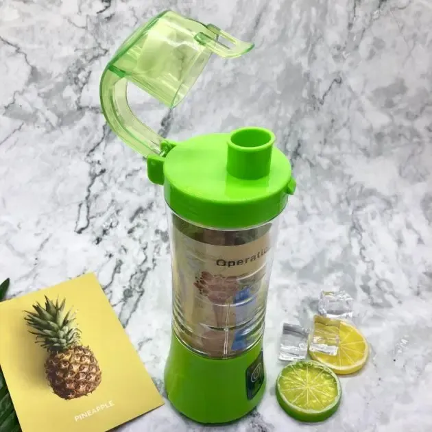 Фітнес-блендер Smart Juice Cup Fruits Портативний міксер, шейкер із USB-зарядкою