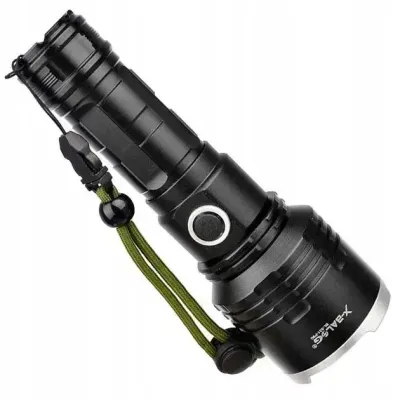 Ліхтар X-Balog BL-531-P90 1х26650 8800mah USB/microUSB/ 3хААА R3 функція Power Bank