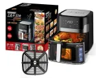 Фритюрниця без олії Zepline ZP-109 3500W сенсорна аерофрітюрниця мультипіч безмасляна з таймером 10,5л