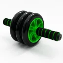 Фітнес колесо для преса DOUBLE WHEEL ABS HEALTH ABDOMEN ROUND, тренажер ролик для преса