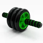 Фітнес колесо для преса DOUBLE WHEEL ABS HEALTH ABDOMEN ROUND, тренажер ролик для преса