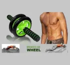 Фітнес колесо для преса DOUBLE WHEEL ABS HEALTH ABDOMEN ROUND, тренажер ролик для преса