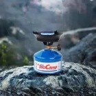 Газовий пальник-плита з п'єзопідпалом Iksa MoCamp / Портативний  похідний пальник / Туристична плита