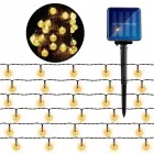Гірлянда вулична LED лампочки SOLAR GARDEN LIGHT 834-122 WW на сонячній батареї