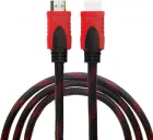 Кабель HDMI-HDMI Donli обплетення, ферити, посилений 5 м (4866lmn/yop)