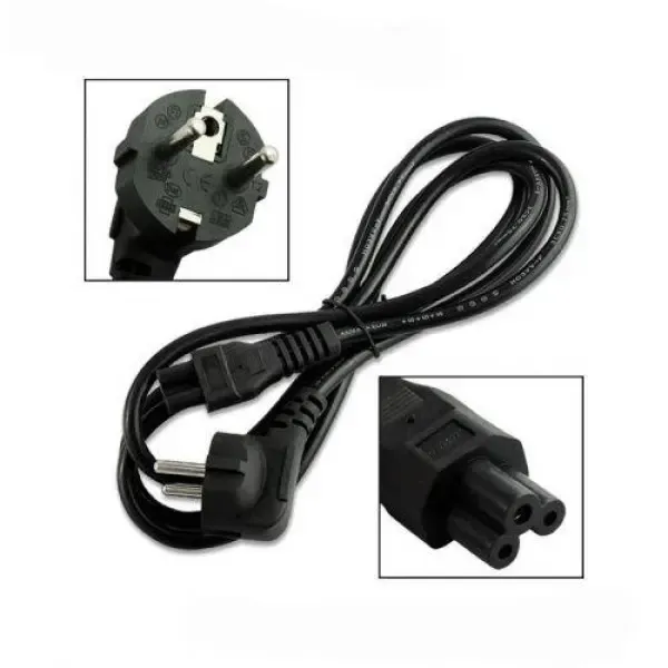 Кабель живлення шнур для ноутбука Cable for laptop POWERCORD 1,5м