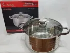 Каструля Unique UN-5008 із прозорою кришкою 7 л