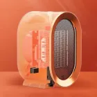 Керамічний обігрівач настільний A-Plus 1000W РТС тепловентилятор, 2 режими, захист від перегріву