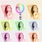 Кільцева RGB селфі - лампа, 26 см
