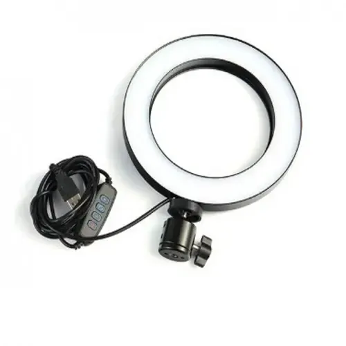 Кільцева USB LED лампа 16 см