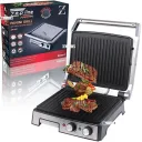 Контактний гриль притискний електричний з таймером для дому настільний ZepLine 3500W