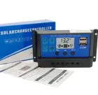 Контролер заряду сонячний 10А 12/24В OTS з дисплеєм та USB PWM