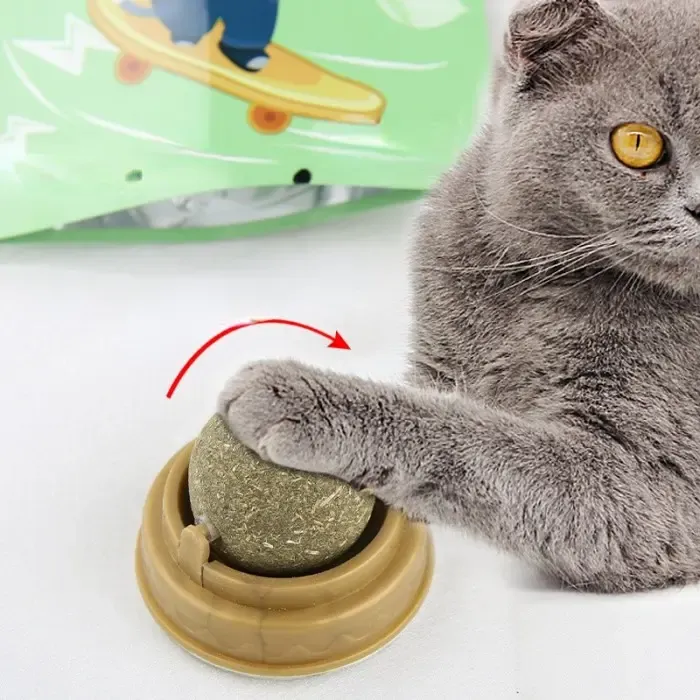 Котяча іграшка для кішок м'ятна кулька котячий льодяник