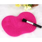 Килимок для чищення та миття косметичних кистей Brush Spa Силіконовий килимок для ефективного очищення кистей для макіяжу
