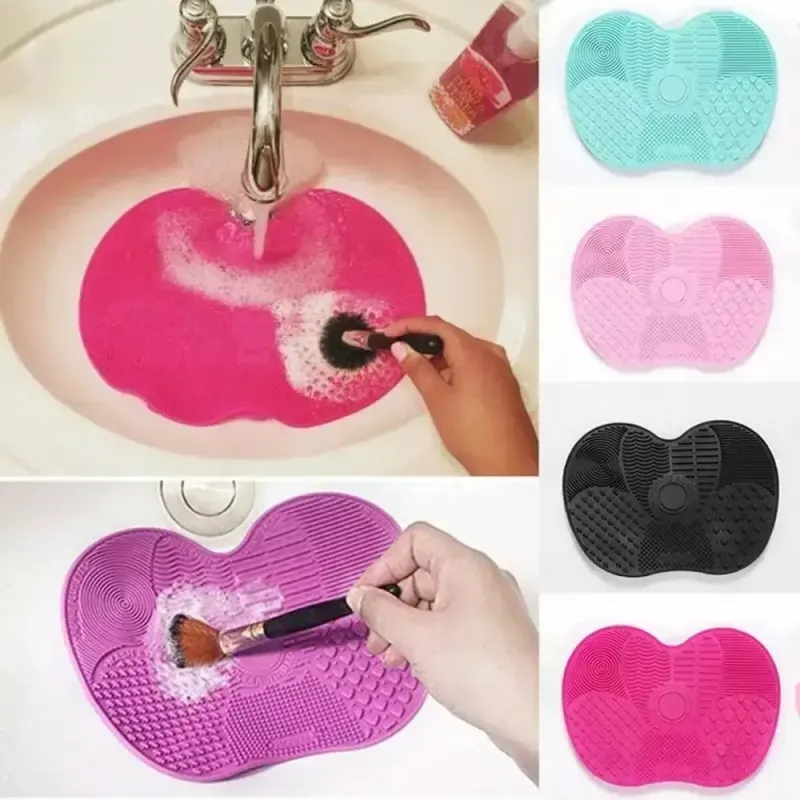 Килимок для миття косметичних пензликів Brush Spa | Силіконовий килимок для очищення пензлів