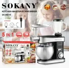 Кухонний комбайн міксер Sokany SK-05010 6 режимів, м'ясорубка, блендер
