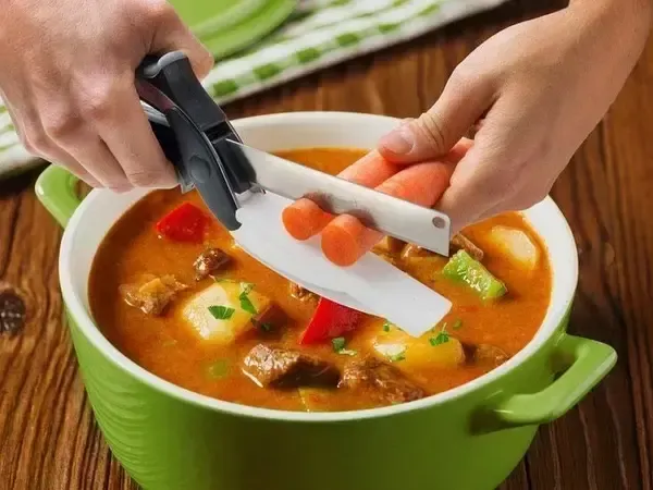 Кухонний ніж Ason Clever Cutter JN-59 TV One для швидкого нарізування та шинкування
