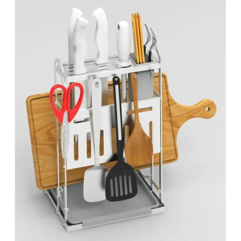 Кухонний Стелаж -Сушарка для посуду органайзер kitchenware AND-4