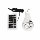 Лампа світлодіодна акумуляторна VHG CL-028 із сонячною панеллю 10Вт 5600K 6В Led Solar Emergency Bulb(8423)