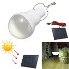 Лампа світлодіодна акумуляторна VHG CL-028 із сонячною панеллю 10Вт 5600K 6В Led Solar Emergency Bulb(8423)