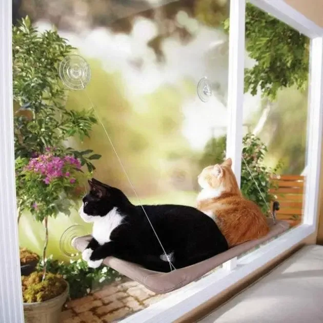 Лежанка для кота віконна Sunny Seat Window Cat Bed