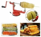 Машинка для різання картоплі спіраллю SPIRAL POTATO SLICER апарат для нарізування картоплі для чіпсів