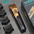 Машинка для стрижки волосся для чоловіків VGR V-663 Змінні насадки
