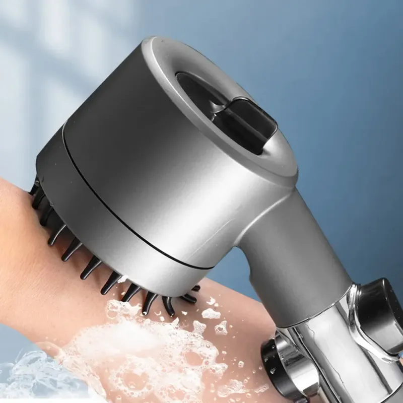 Масажна вирва з обертанням 360° Turbocharged Shower Head