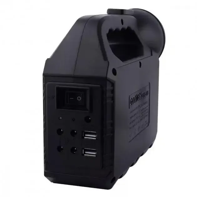 Багатофункціональний LED ліхтар Cclamp GD-101 із сонячною панеллю, 3 лампочки, повербанк