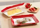 Багаторазовий вакуумний лоток для зберігання харчових продуктів Clever Tray