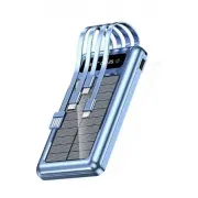 Мобільна зарядка Power Bank на сонячній батареї UKC 10000 mAh Solar