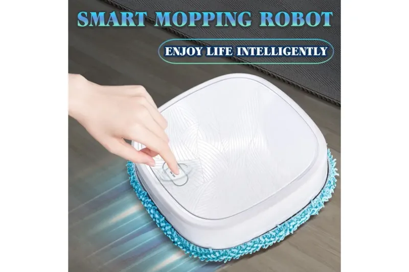 Миючий робот-пилосос INTELEGENT AUTOMATIC BRUSH MOPPER (22*22*6 см) Робот-пилосос для великого будинку